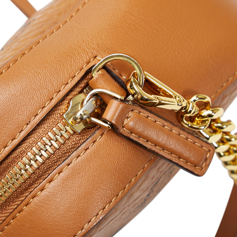 MCM Visetos Leather Shoulder Bag (SHG-KhHWjo) – LuxeDH