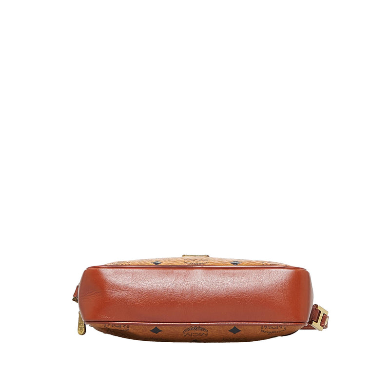 MCM Visetos Leather Crossbody Bag (SHG-25472) – LuxeDH