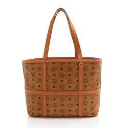 MCM Visetos Delmy Medium Shopper Tote (SHF-OD4pjs)