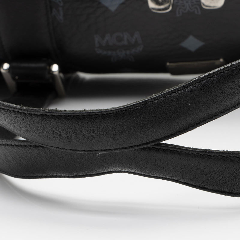 MCM Tivitat Crossbody Sling Bag Mini Monogram Black in Leather with  Silver-tone - US
