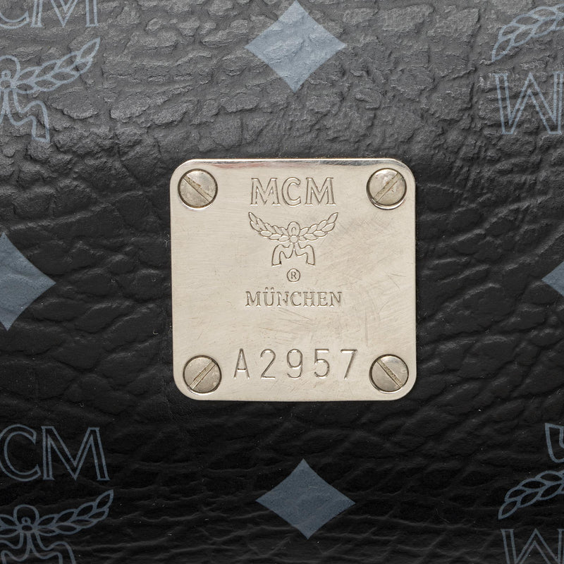 MCMCognac Monogram Visetos Essential Barrel Bag – Maidenlane