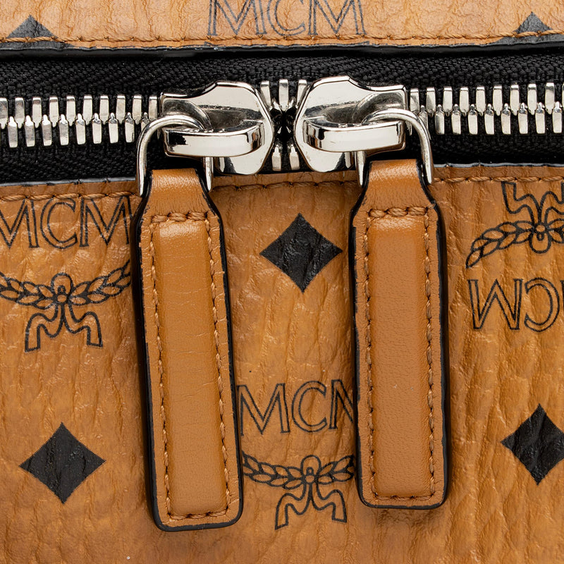 MCM MCM Women Jemison 2in1 Silver Visetos Medium Backpack Belt Bag – AUMI 4