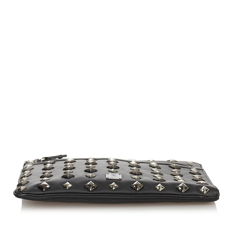 MCM Visetos Leather Clutch Bag (SHG-33162)