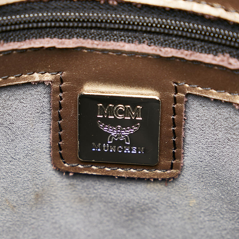 MCM Lion Visetos Leather Tote Bag (SHG-37724) – LuxeDH