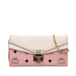 MCM Visetos Millie Flap Leather Crossbody Bag (SHG-iJDWDn)