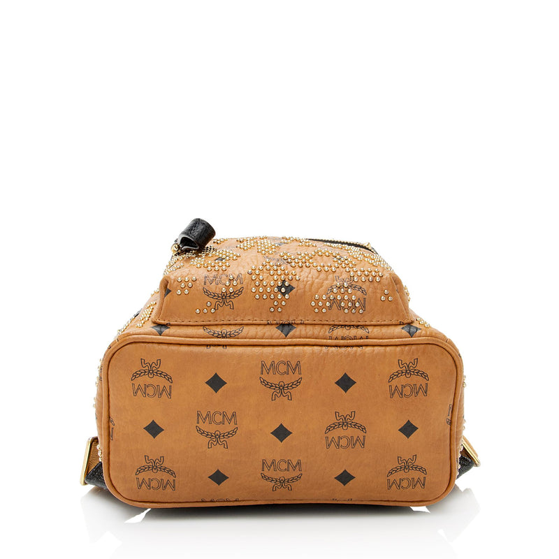 MCM Cognac Dual Stark backpack  Louis vuitton neverfull monogram