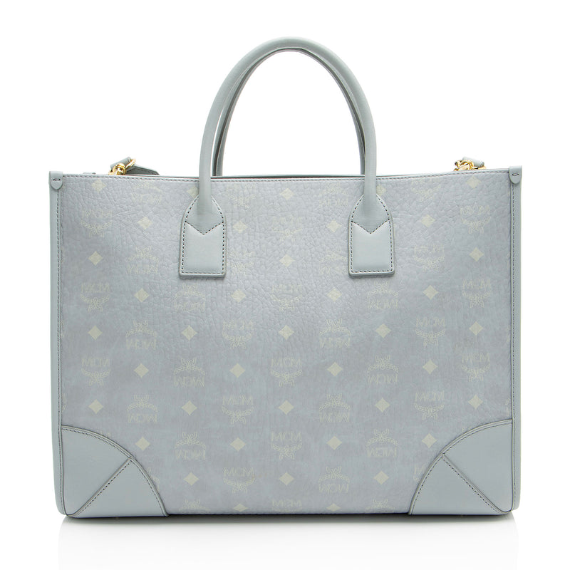 MCM Visetos Munchen Large Tote (SHF-Mhv5gj)