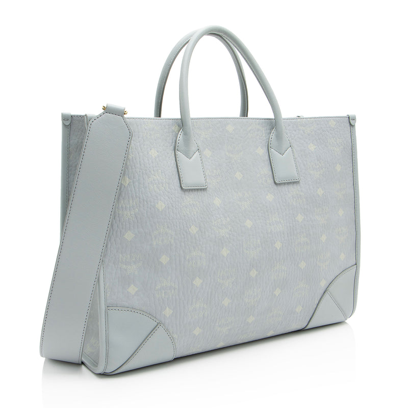 MCM Visetos Munchen Large Tote (SHF-Mhv5gj)