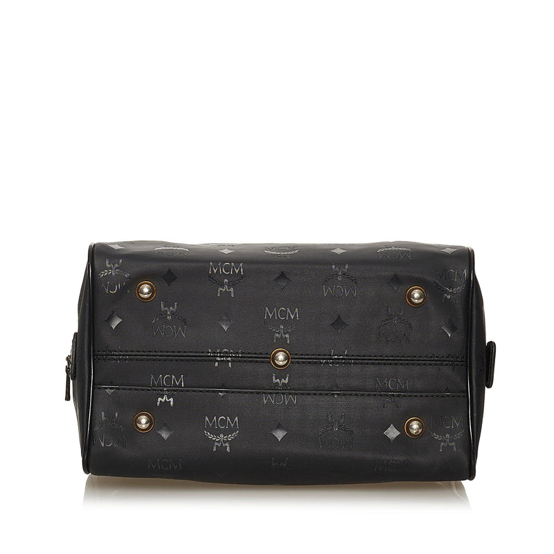 MCM Visetos Nylon Boston Bag (SHG-l9uR5N)