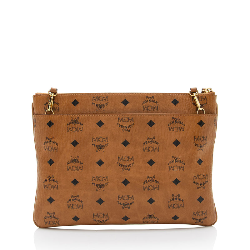 MCM Visetos Original Pochette Crossbody (SHF-KpthIa)