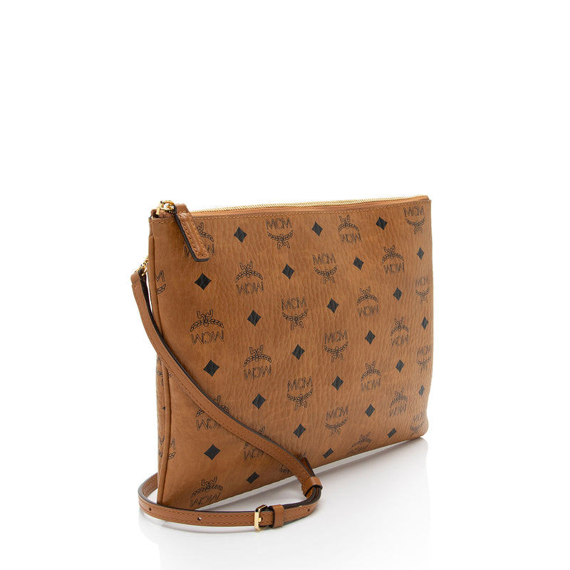 MCM Visetos Original Pochette Crossbody (SHF-KpthIa)