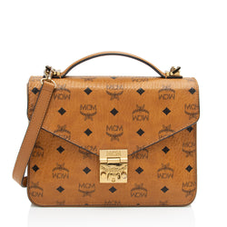 MCM Visetos Patricia Medium Satchel (SHF-cXh4vZ)