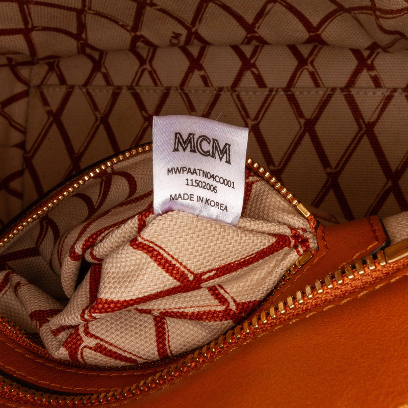 MCM Visetos Satchel (SHG-xOCLIn)