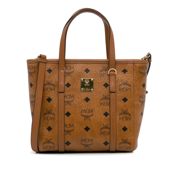 MCM Visetos Satchel (SHG-xOCLIn)