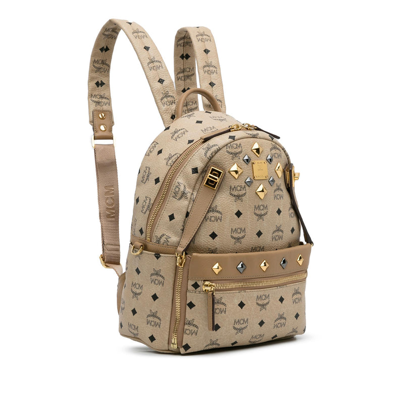 MCM Visetos Stark Dual Backpack (SHG-l6pb3L)