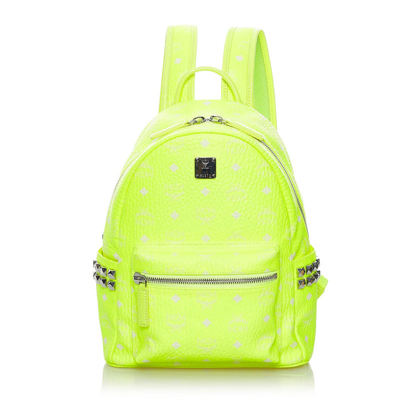 MCM Visetos Stark Side Stud Backpack (SHG-mEaQq3)