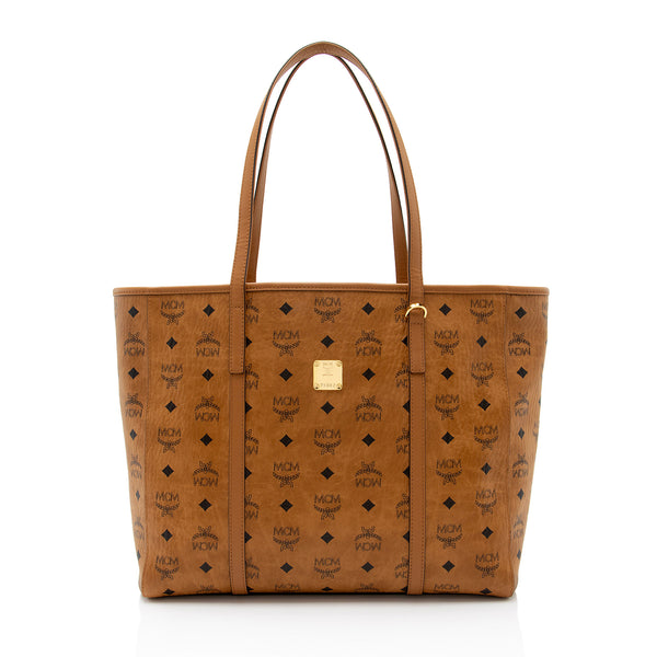 MCM Visetos Toni Medium Shopper Tote (SHF-eSeAjd)