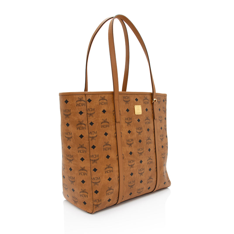 MCM Visetos Toni Shopper Tote (SHF-Av9JJf)