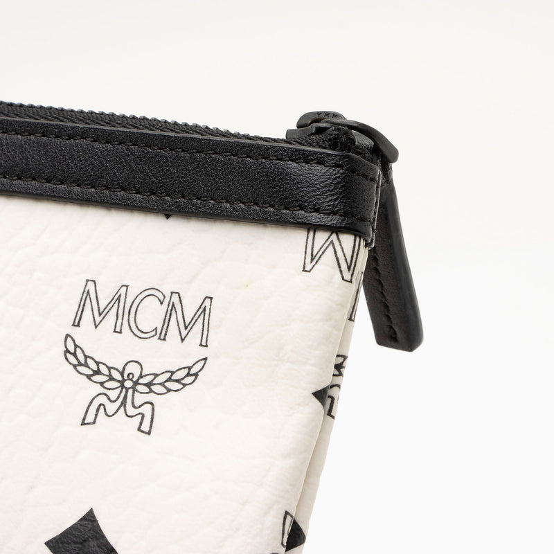 MCM x Vogue Visetos Korea Zip Pouch (SHF-nyyKdw)