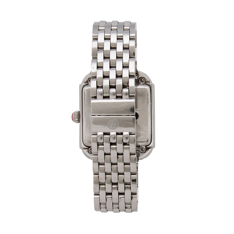 Michele Stainless Steel Diamond Milou Watch (SHF-C5dvaL)