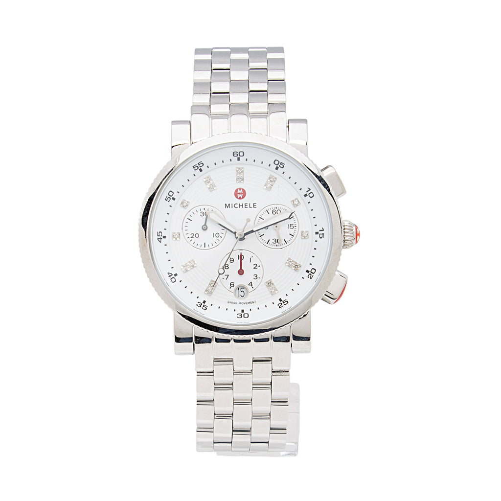 Michele sport outlet sail diamond watch