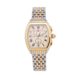 Michele Stainless Steel Two-Tone Releve Chronograph Watch (SHF-tkpHKj)