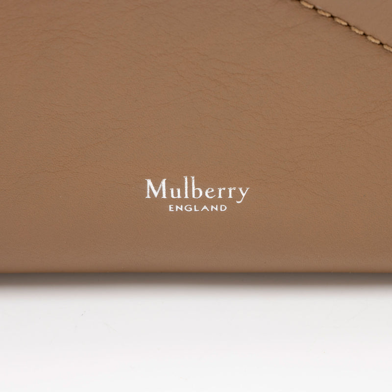 Mulberry Calfskin M Zip Large Shoulder Bag (SHF-jbzxof)