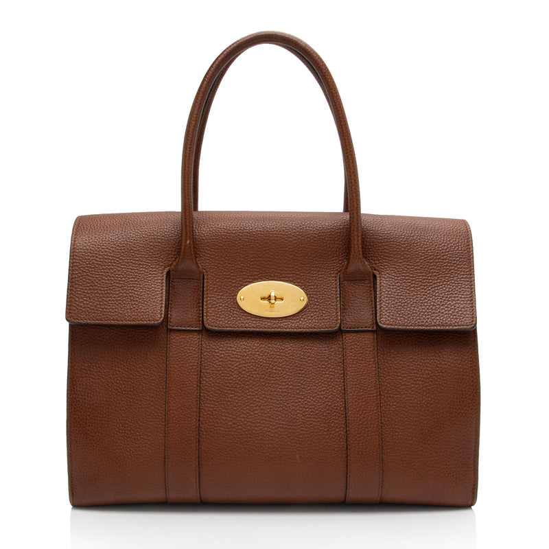 Mulberry Leather Bayswater Tote (SHF-fqDqjq)