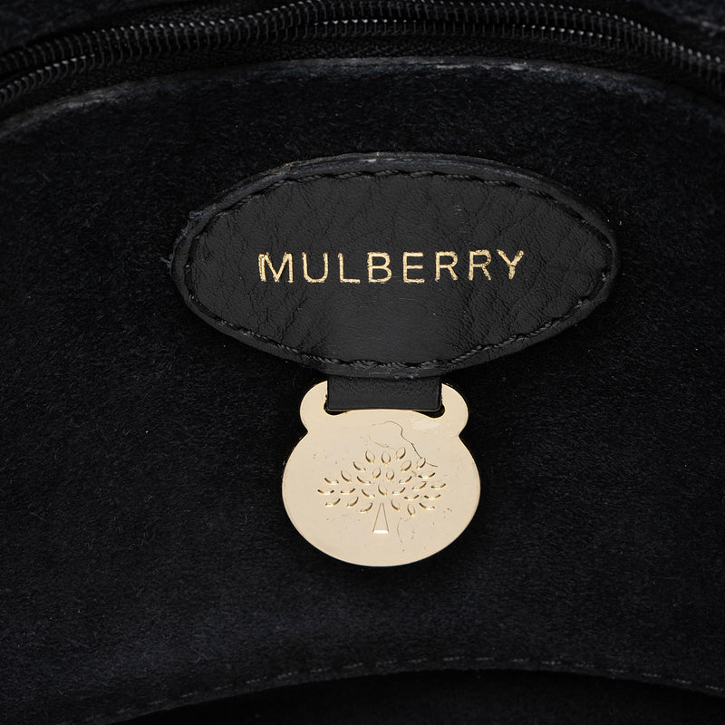 Mulberry Leather Scallop Trimmed Lily Shoulder Bag (SHF-Mu3fS9)