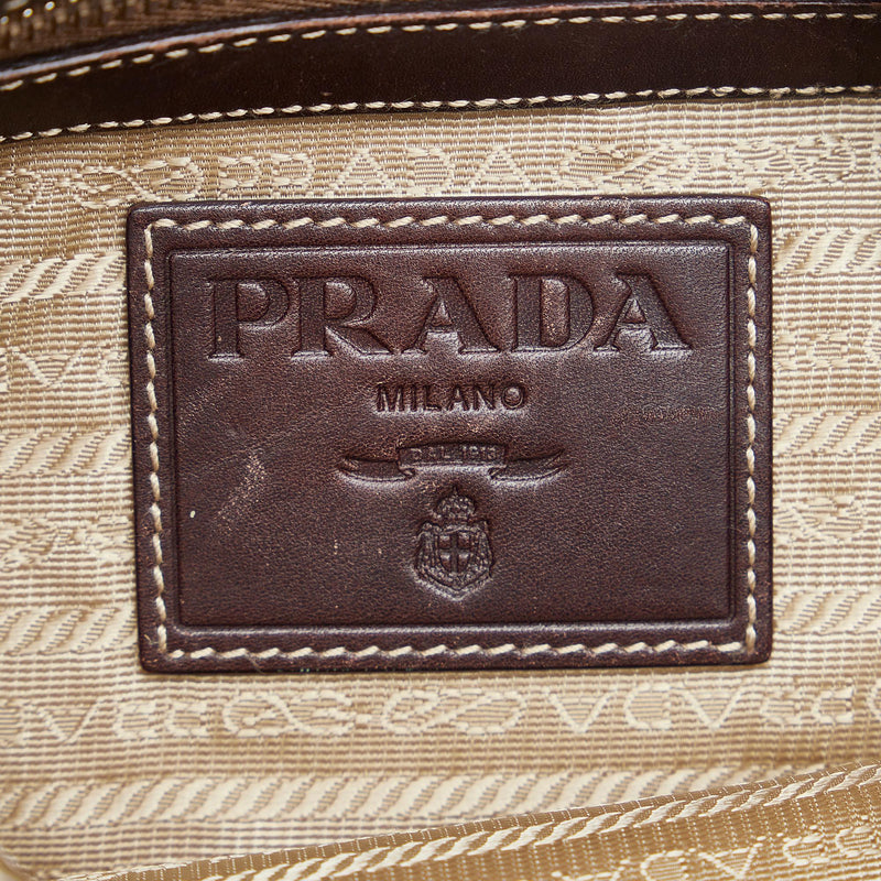 Prada Canapa Logo Crossbody Bag (SHG-33238) – LuxeDH