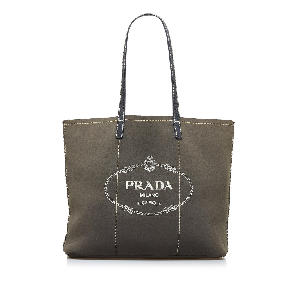 Authentic Prada Nylon Tote Bag With Authenticity Card for Sale in