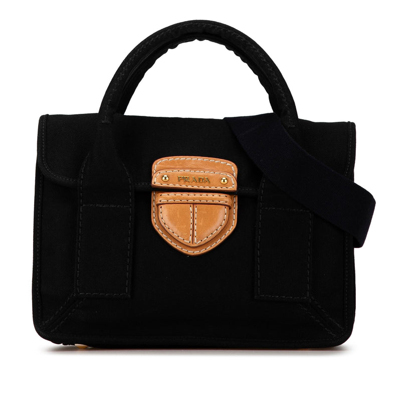 Prada Canapa Satchel (SHG-4MSGAJ)