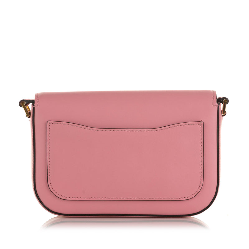 Prada Glace Calf Etiquette Crossbody (SHG-L8VJVr)