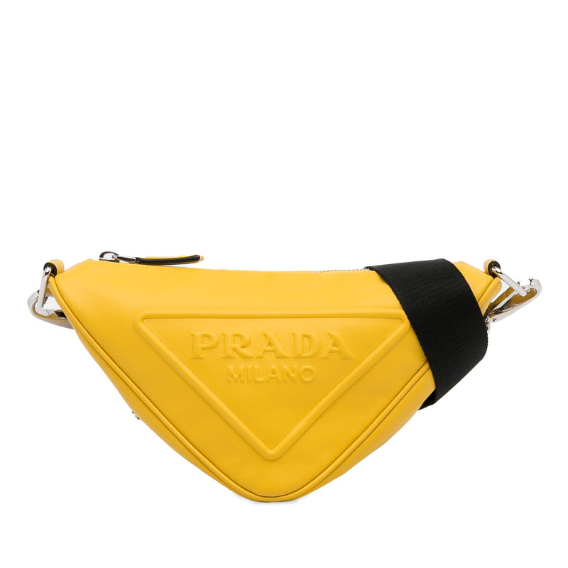 Prada Grace Lux Triangle Crossbody (SHG-O2SGeB)