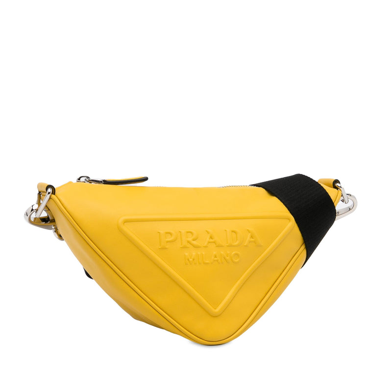 Prada Grace Lux Triangle Crossbody (SHG-O2SGeB)