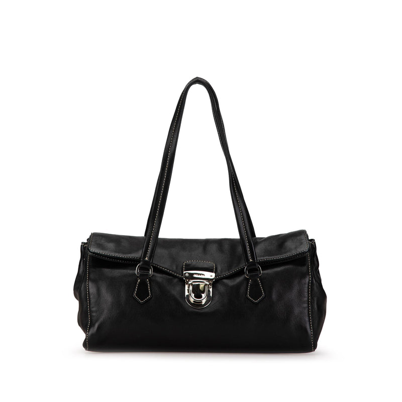 Prada Leather Easy Shoulder Bag (SHG-ku6Hzy)