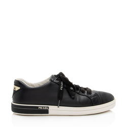 Prada Leather Macro Sneakers - Size 7 / 37 (SHF-GHar9i)