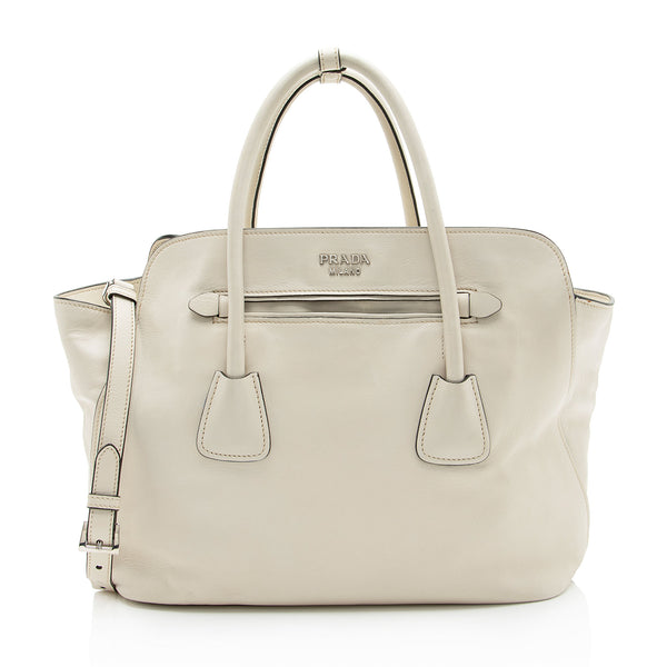 Prada Leather Soft Shopping Tote (SHF-SUTEao)