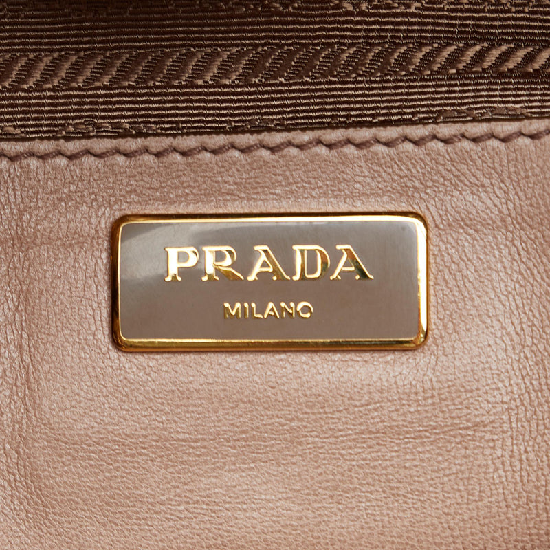 Prada Leather Tote Bag (SHG-ENVbx5)