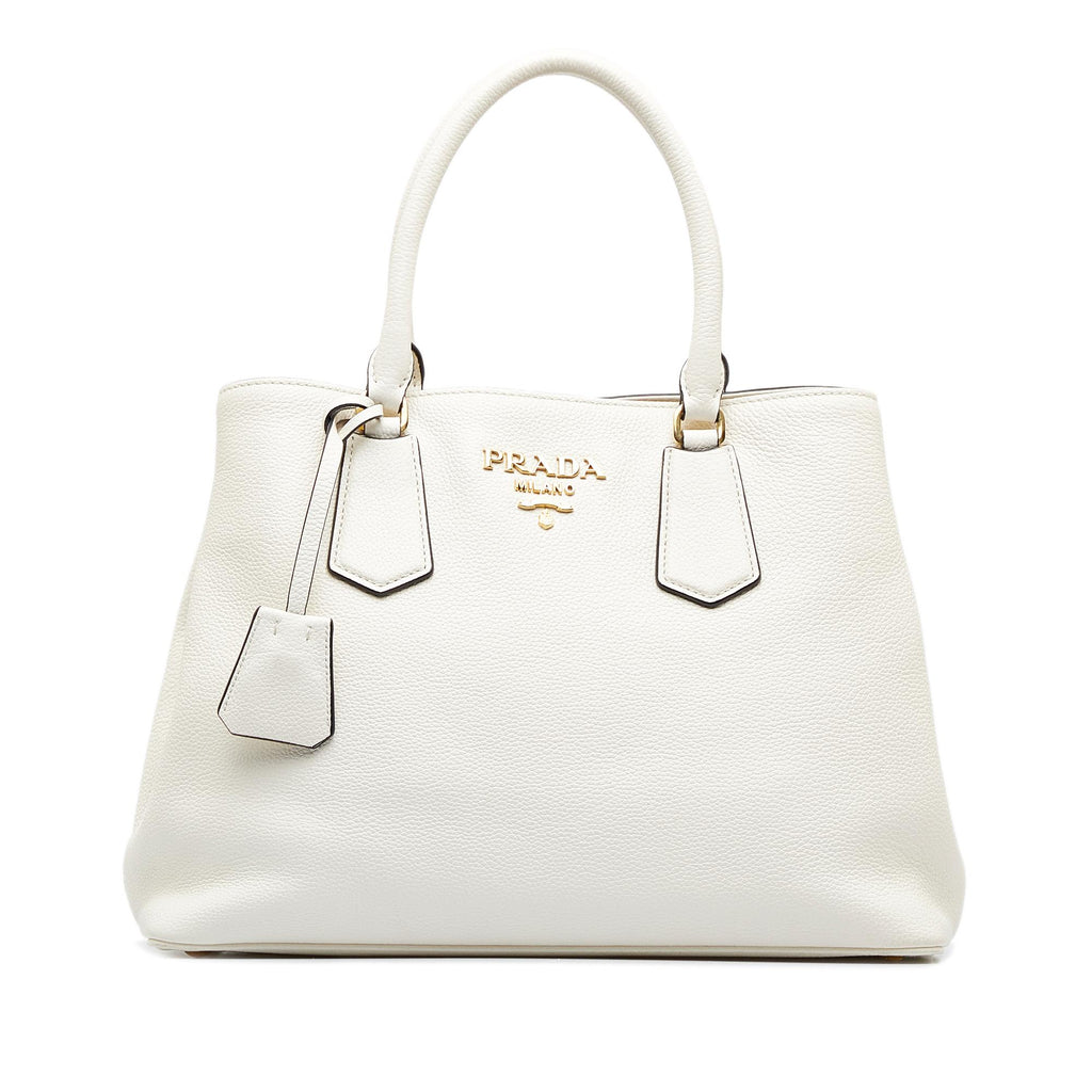 Prada Vitello Daino Satchel (SHG-33053) – LuxeDH