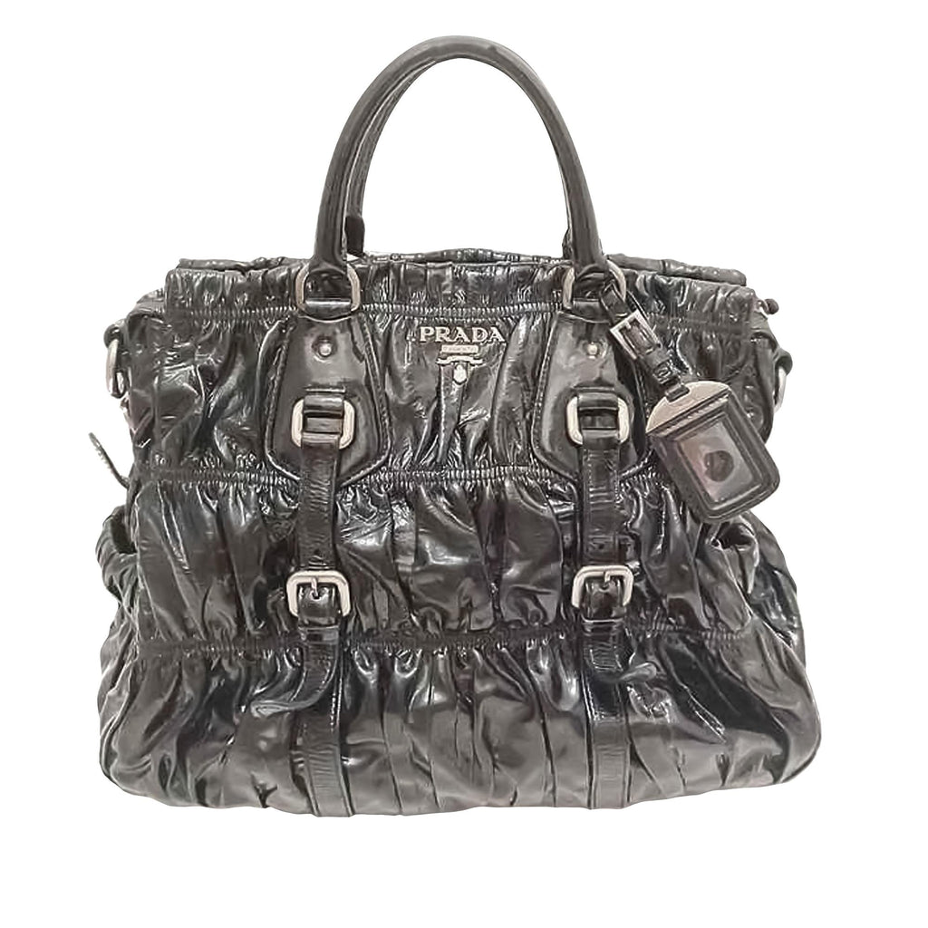 PRADA GLACÉ GAUFRE TOTE BAG – LUXUNAIRE