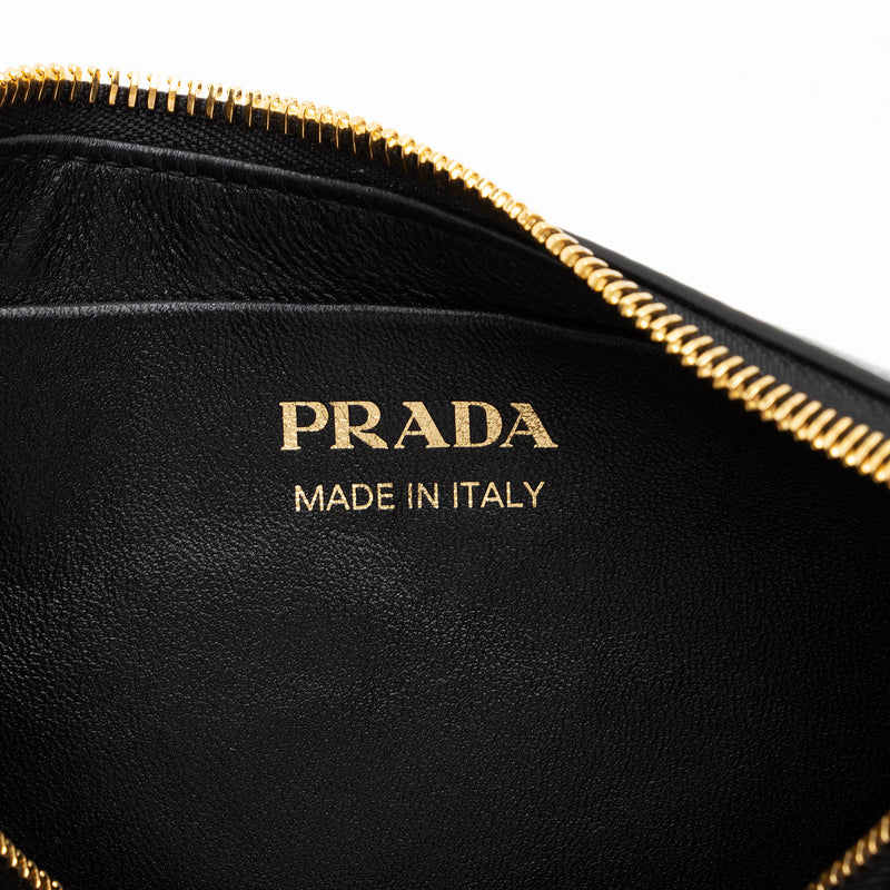 Prada Arqué leather shoulder bag