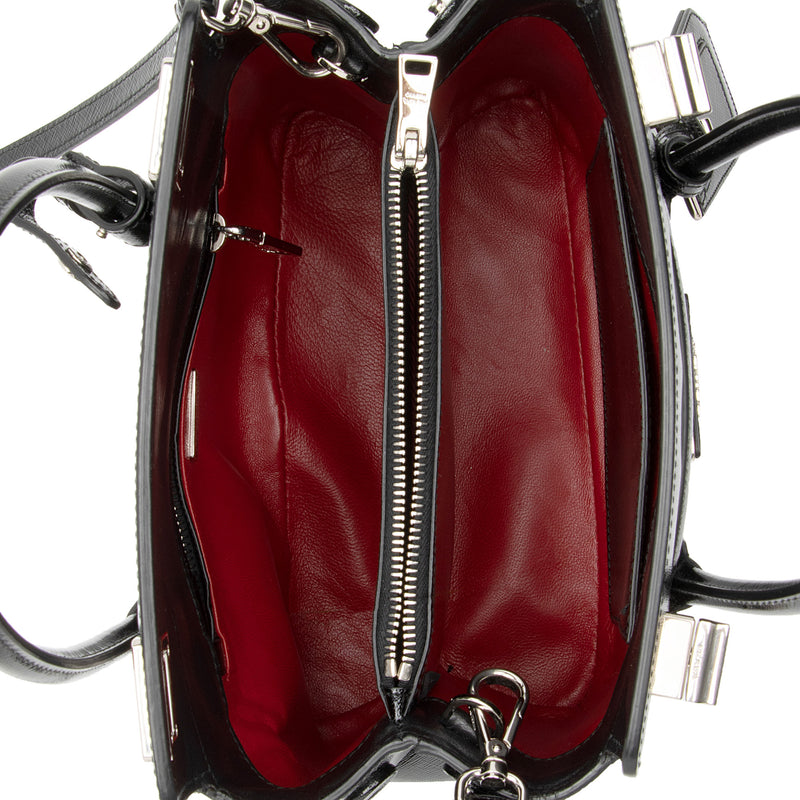 Prada Mini Saffiano Cuir Leather Tote