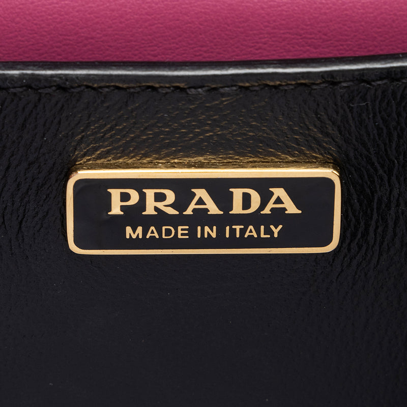 Prada Saffiano Leather Cahier Shoulder Bag (SHF-a453Ku) – LuxeDH