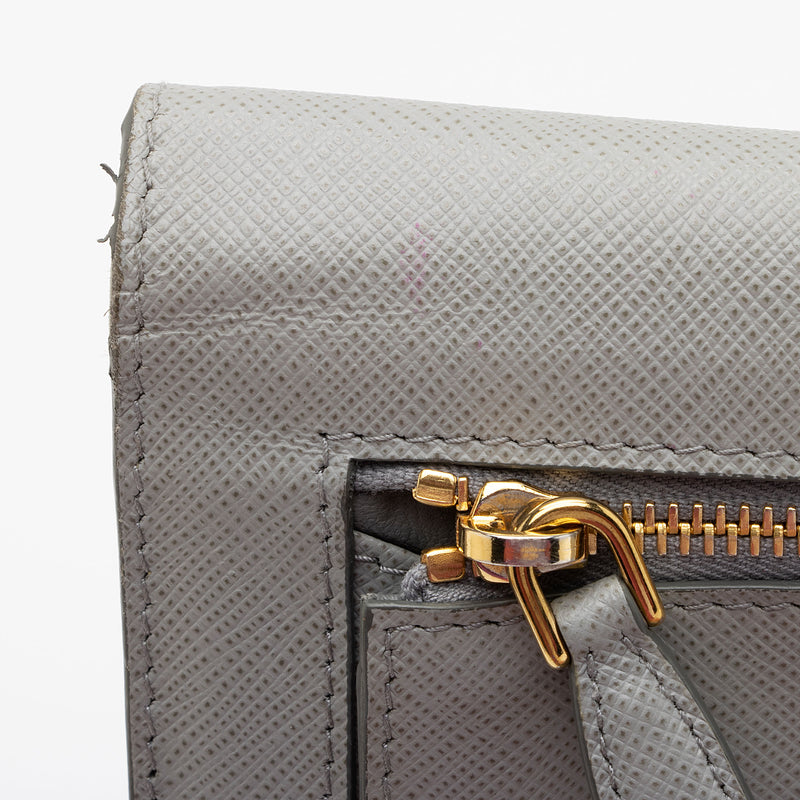 PRADA Saffiano Leather Crossbody Chain Wallet REP : r/Fake_Bags