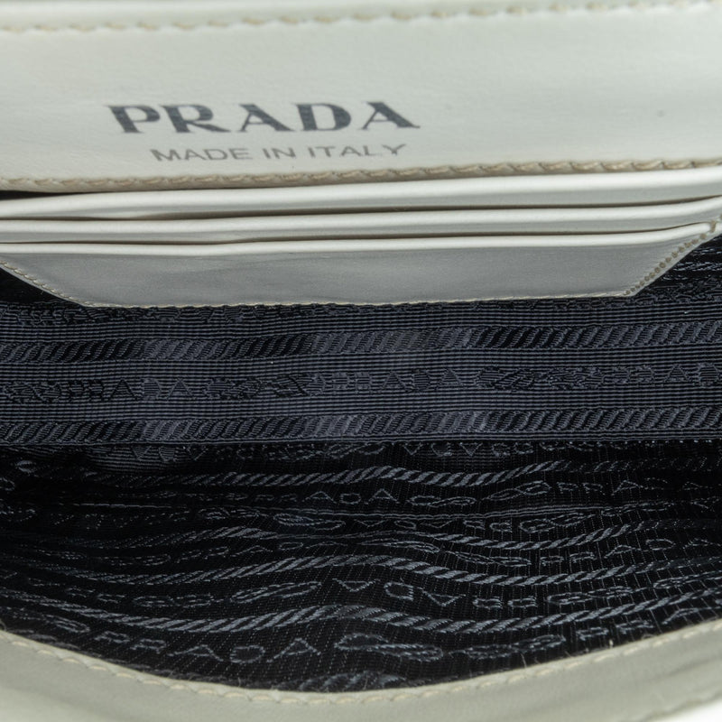 Prada Saffiano Lux Chain Crossbody (SHG-d27J57)