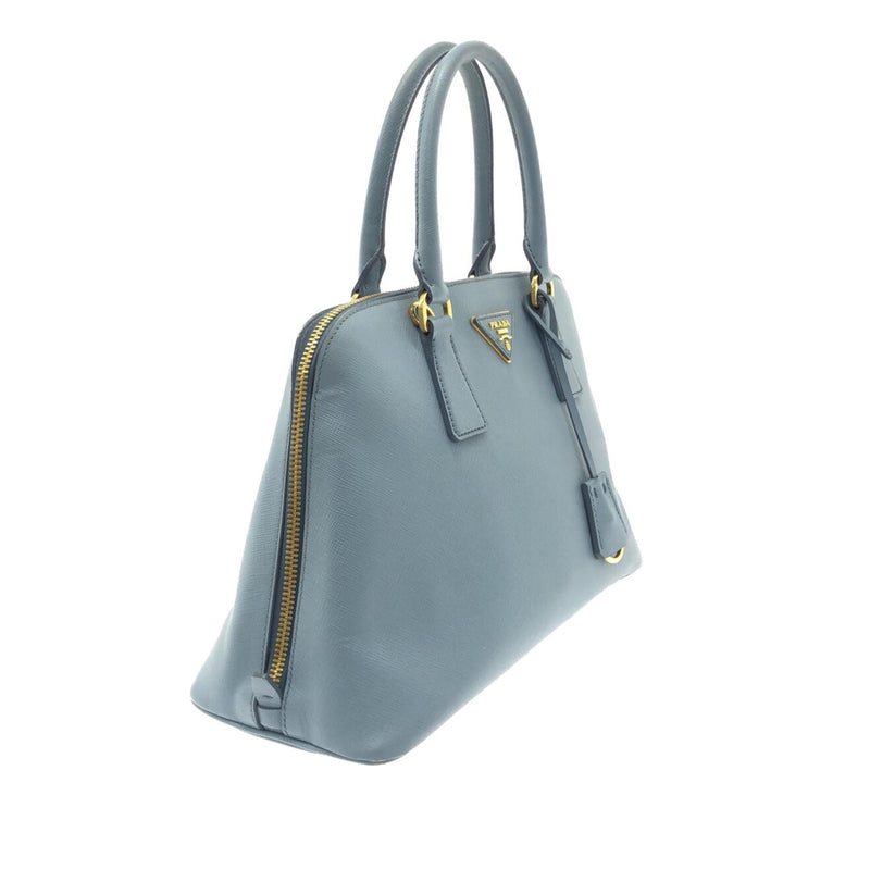 Grey Saffiano Promenade Bag