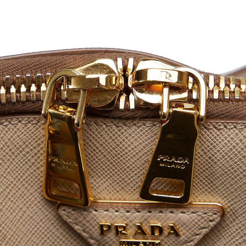 Prada, Bags, Prada Saffiano Leather Promenade Top Handlecrossbody Bag  Small
