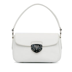 Prada Saffiano Lux Pushlock Flap (SHG-mwdTHV)