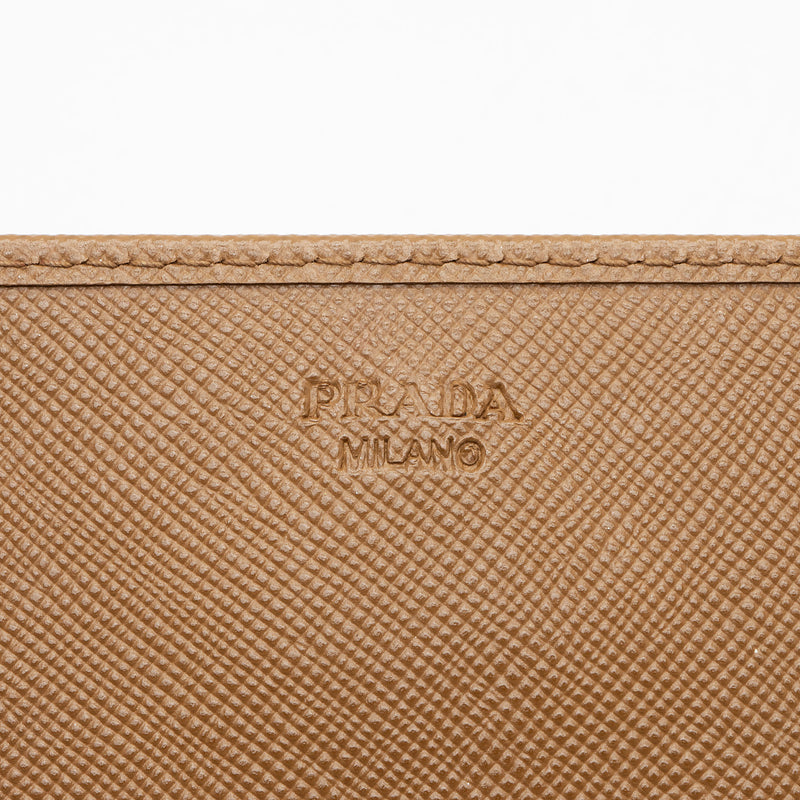 Prada Saffiano Metal Wallet on Chain (SHF-IIZVJs)